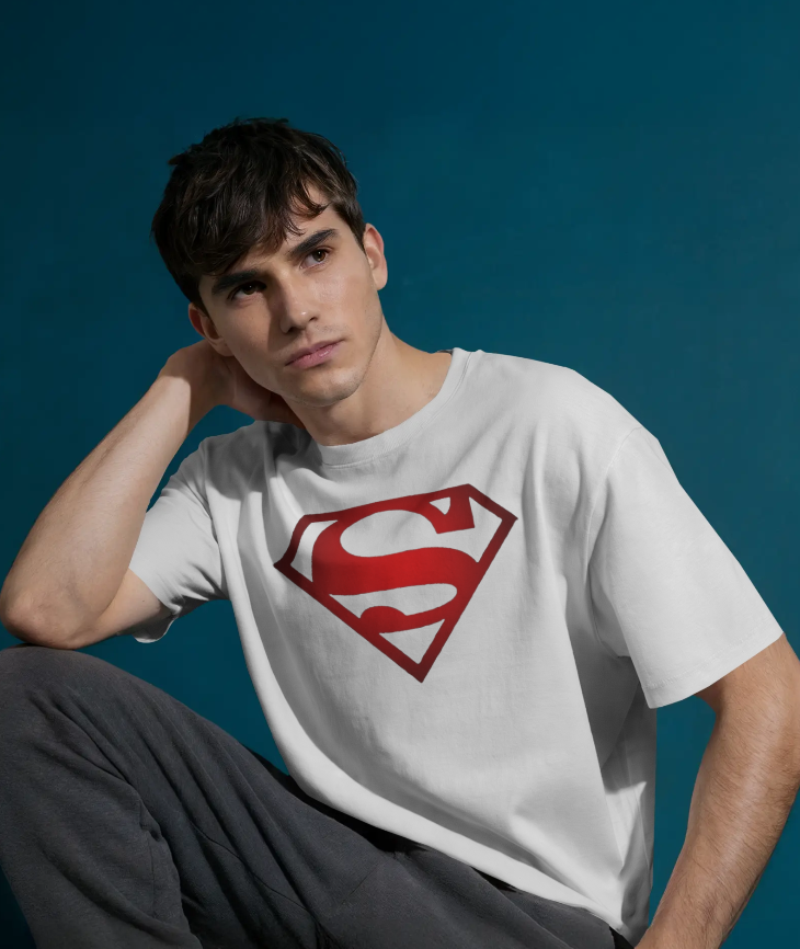 Red Steel 'S' Emblem Tee – Hero Edition by The Scorpion Originals 🦂🦸‍♂️