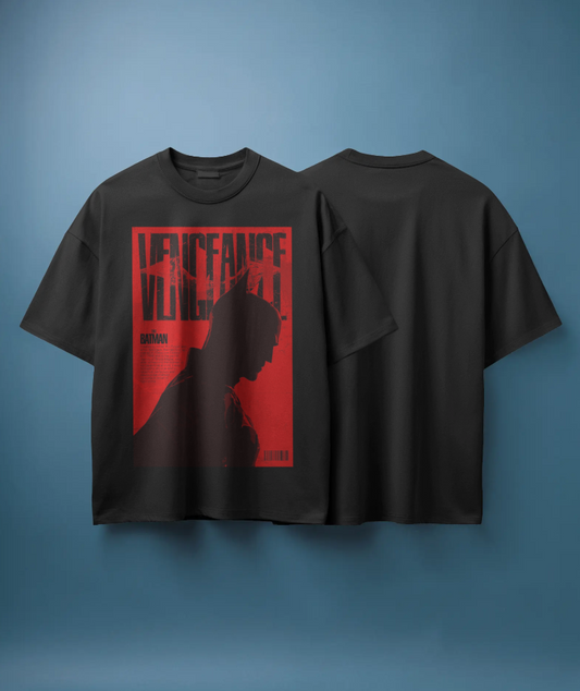 VENGEANCE – Batman Oversized Tee | Limited Gotham Drop by The Scorpion Originals 🦇🦂