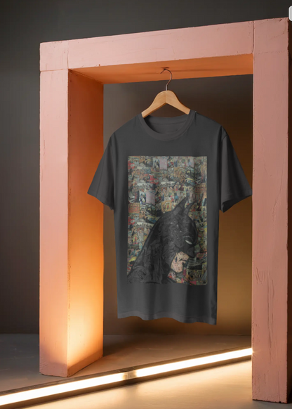 Batman Comic Collage Oversized Tee – The Scorpion Originals 🦇🖤